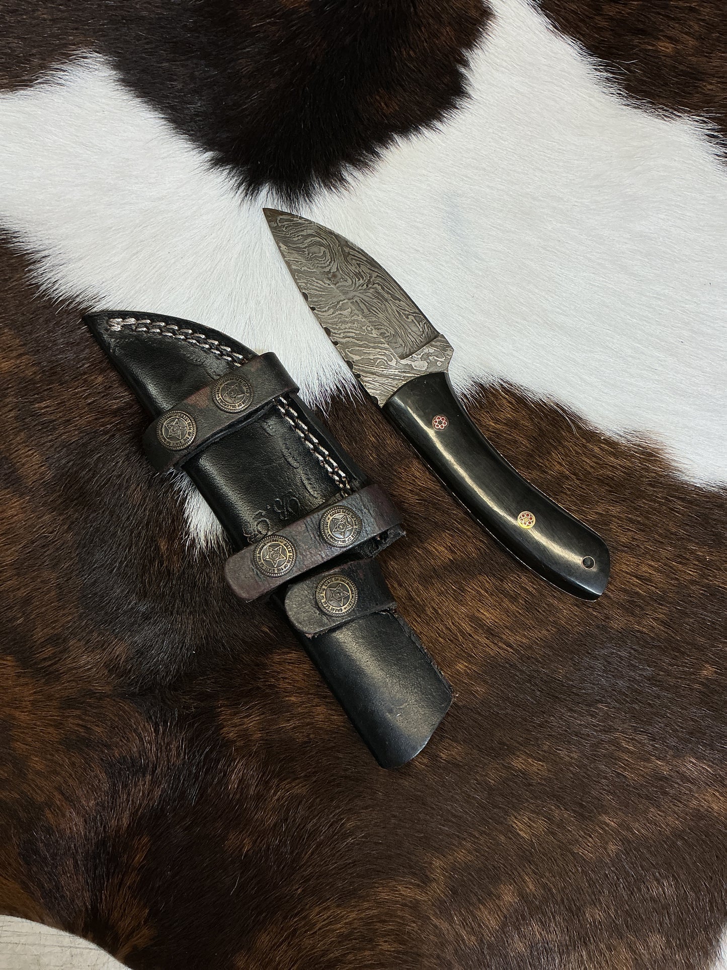 Fixed Blade Damascus Knife