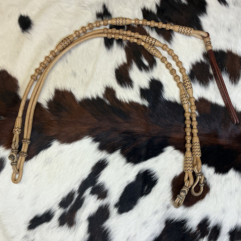 32 Plait Oklahoma w/Accents Reins & Romal