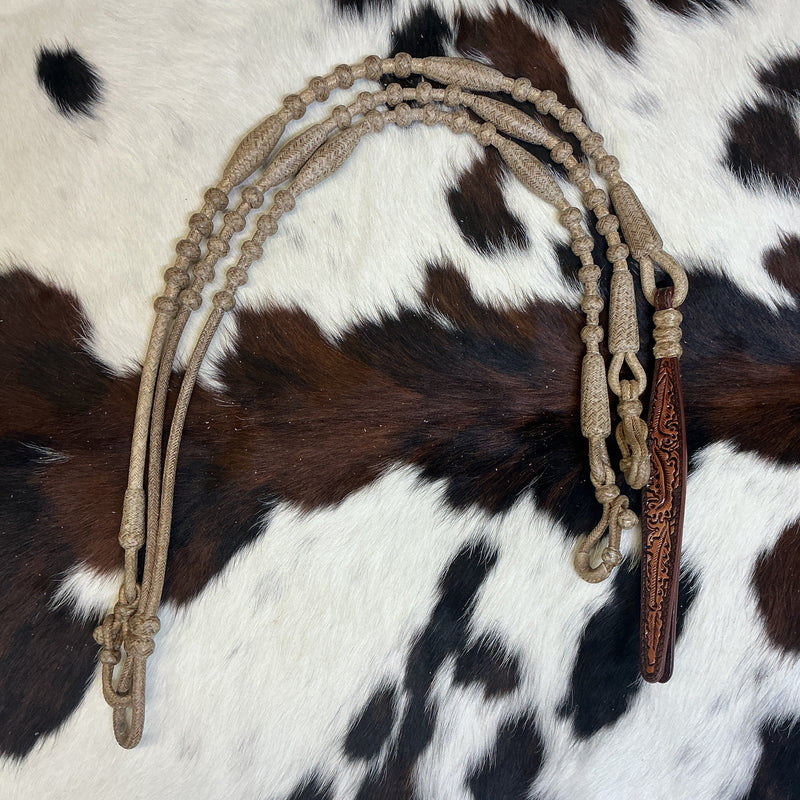 24 Plait Oklahoma Reins & Romal