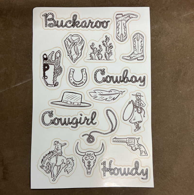 Punchy Sticker Sheet