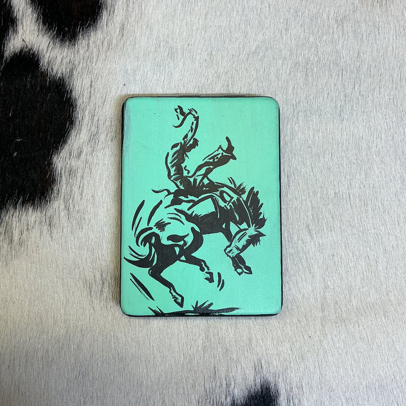 Hand Painted Compact Mirror