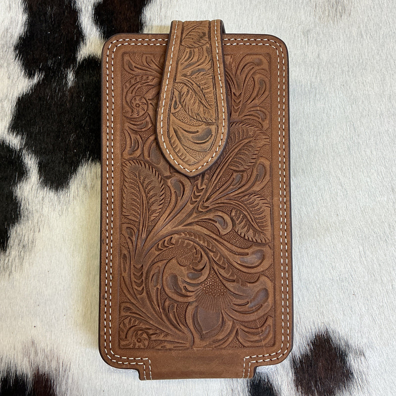Floral Carved Cell Phone Case