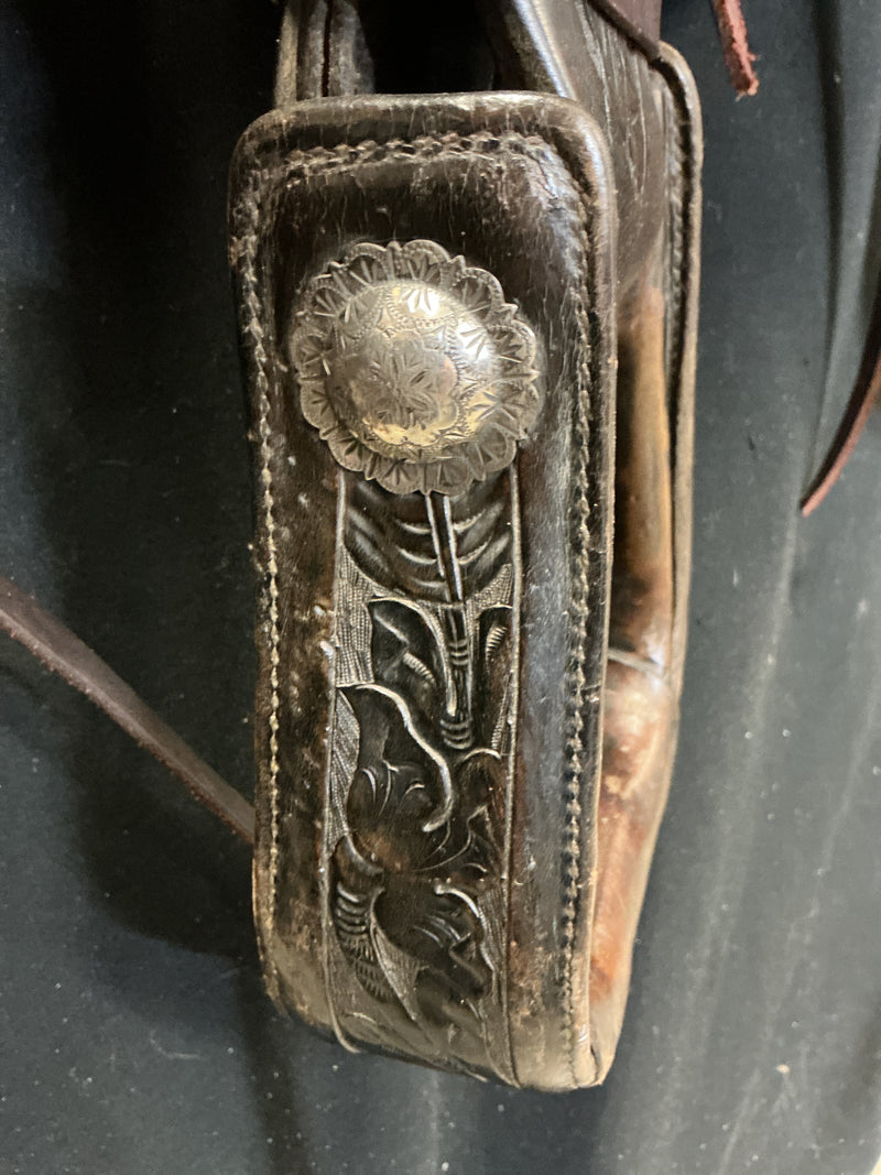 Keystone Bros. 13 1/2" Show Saddle w/Silver