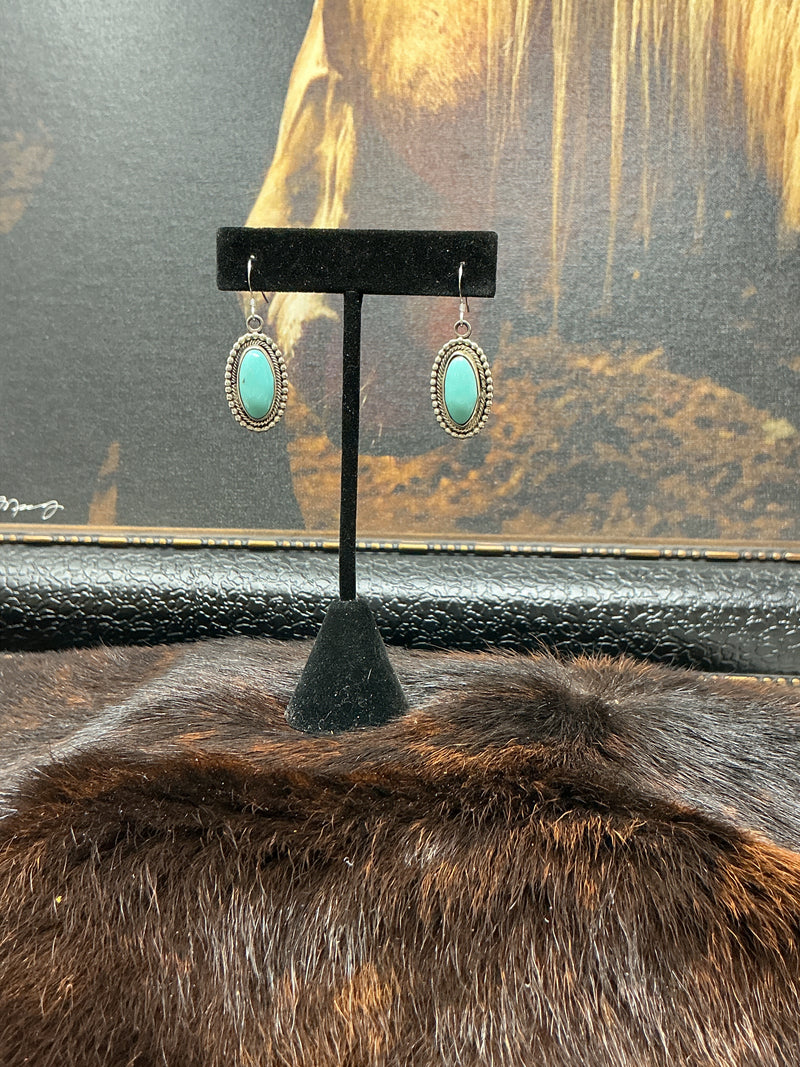 Sterling Silver & Turquoise Earrings