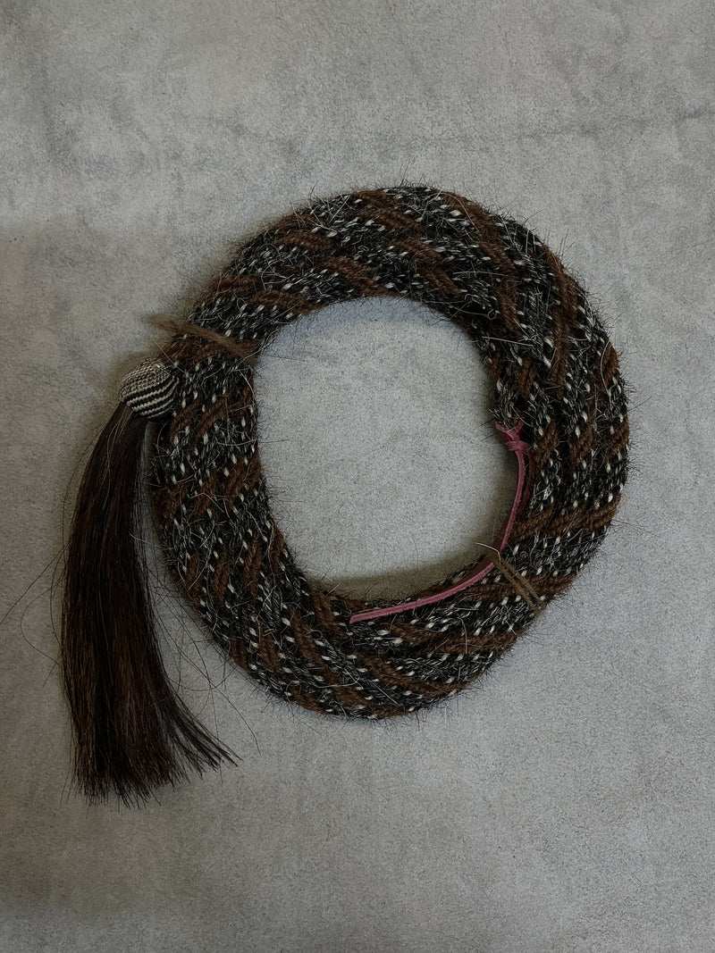 6 Strand Mane Hair Get Down w/Hitched Button