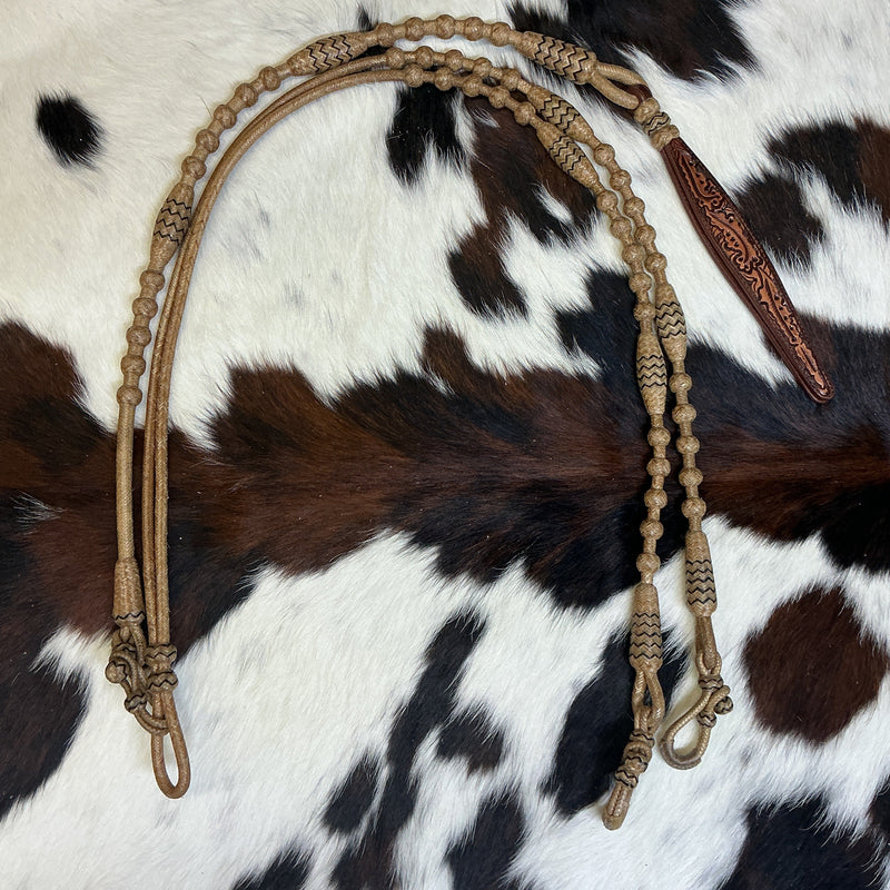 30 Plait Oklahoma w/Accents Reins & Romal