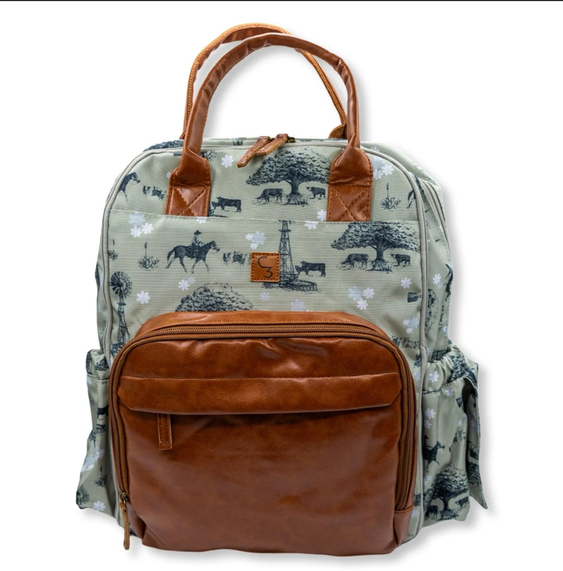 Western Diaper Bag
