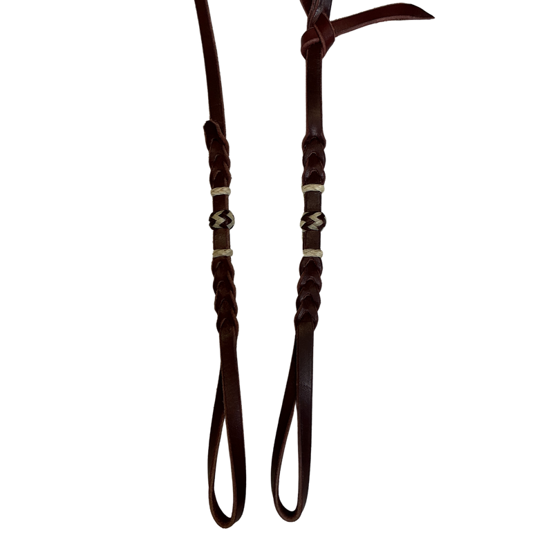 3/8" Hanger w/Accented Rawhide Buttons