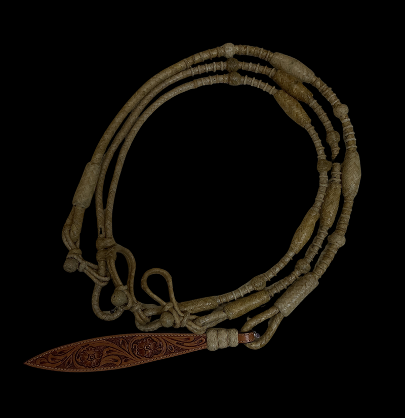 8 Plait Cowboy 3/8" Reins & Romal