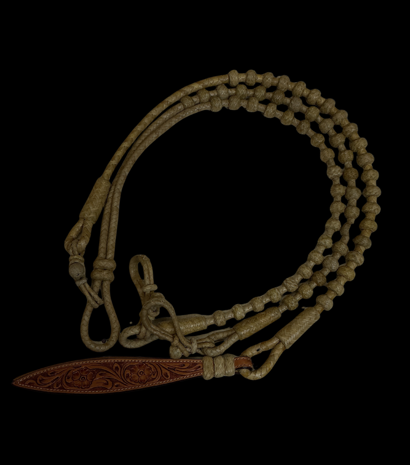 8 Plait Cowboy 3/8" Reins & Romal