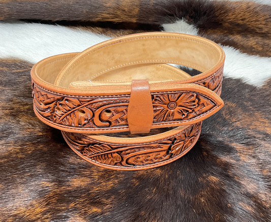 Heritage Ranch Basket/Floral Belt