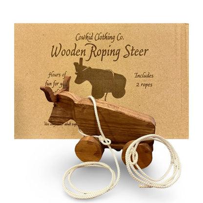 Wooden Roping Steer