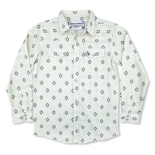 Good Friday Long Sleeve Pearl Snap Shirt