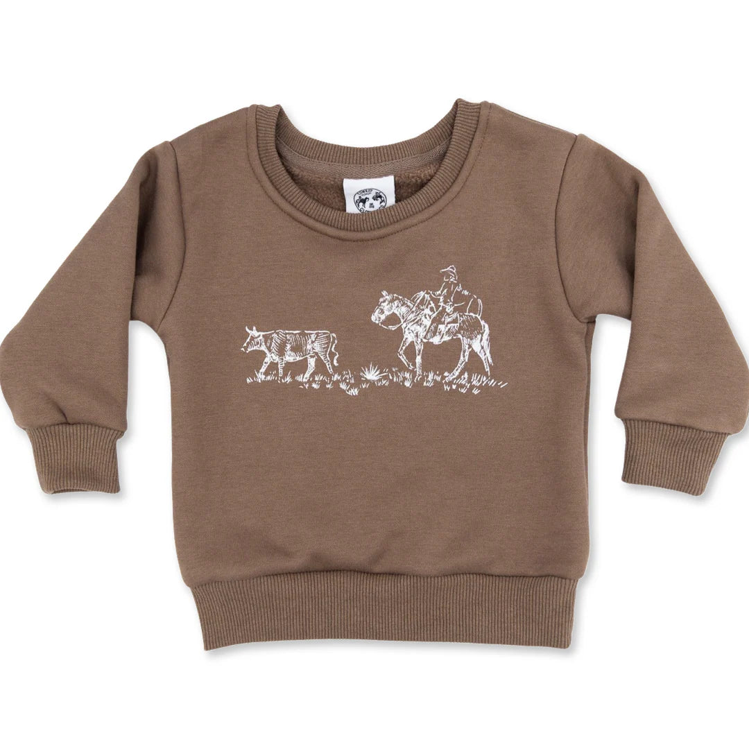 Sorting Steers Crewneck Sweatshirt