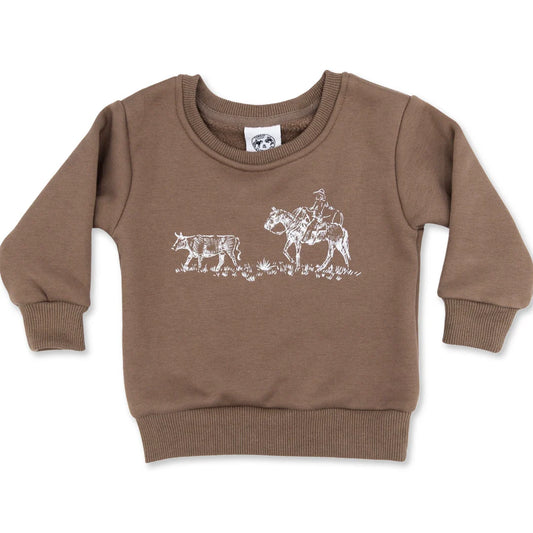 Sorting Steers Crewneck Sweatshirt