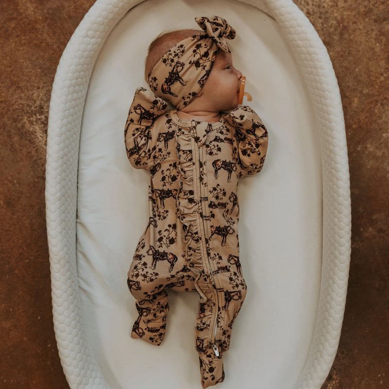 Prairie Rose Ruffled Jammies