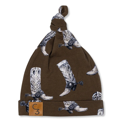 Boots Newborn Hat