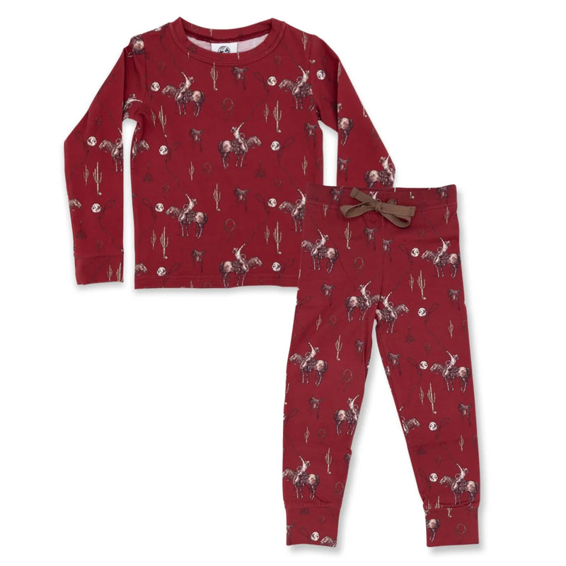 Red “Rope the Moon for You” Jammies
