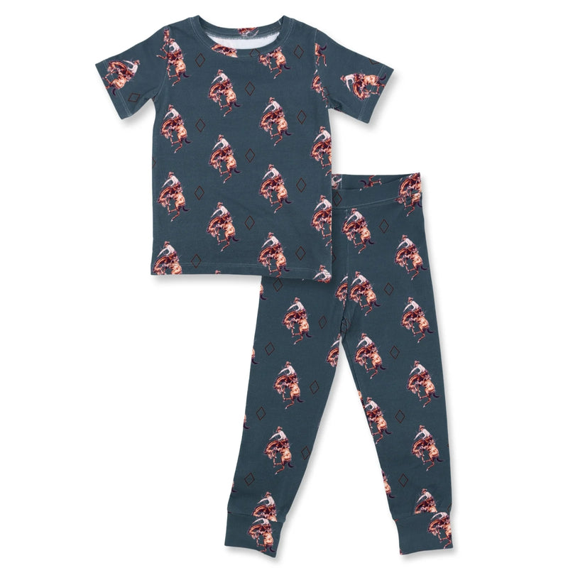 Teal Bronc Jammies