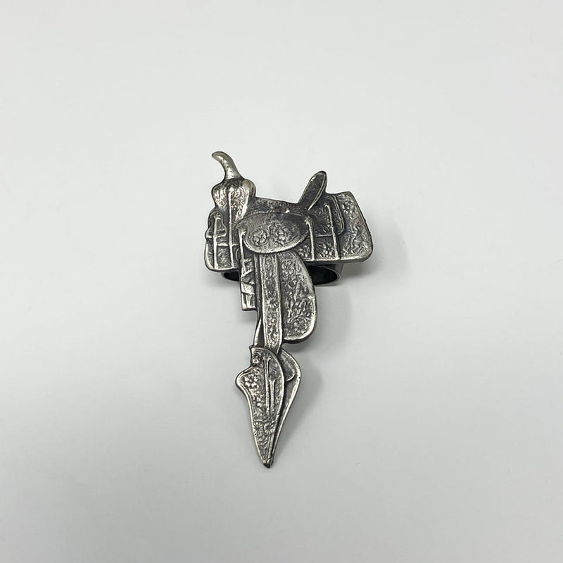 Silver Saddle Scarf Slide