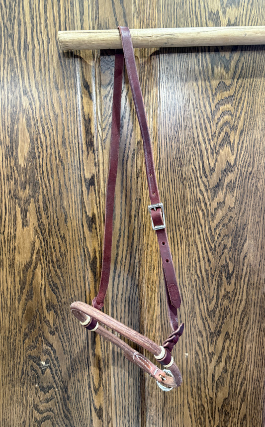 Rolled Leather Caveson & Hanger