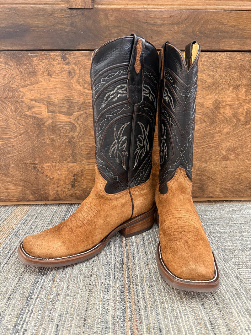 Serna Tan Roughout Boots