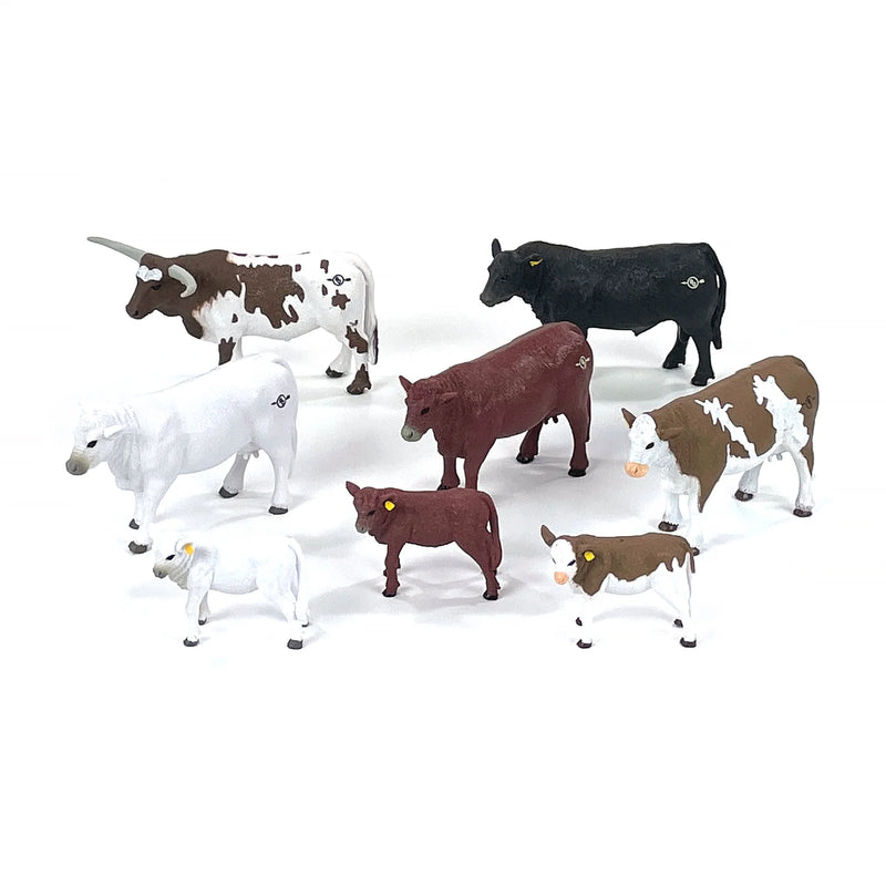8 piece Cow Set
