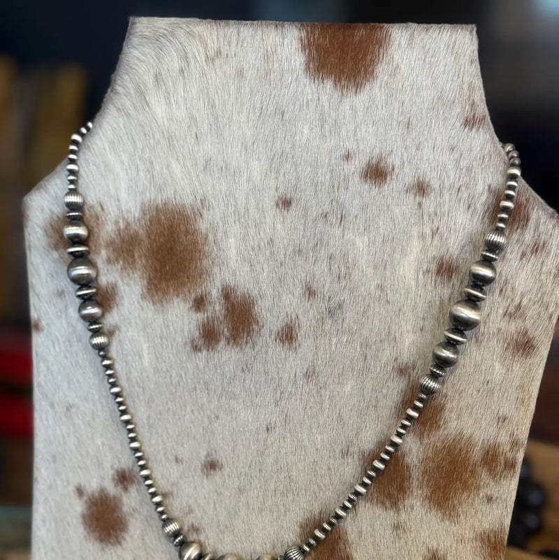 Graduated Mixed Sterling Pearls