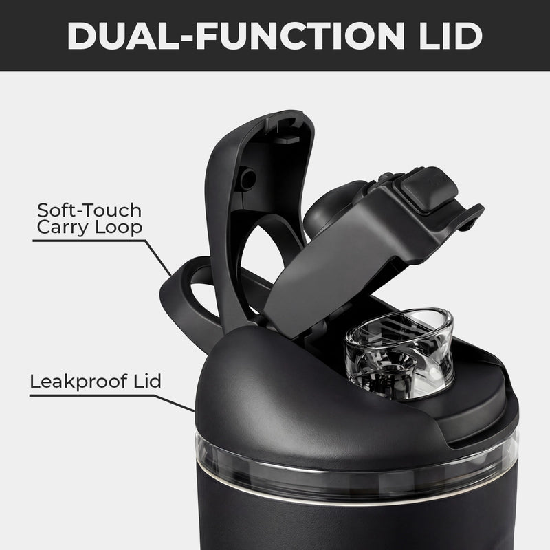 Black HydroJug 32 oz Ease2o