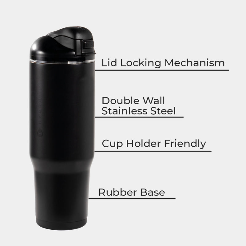 Black HydroJug 32 oz Ease2o