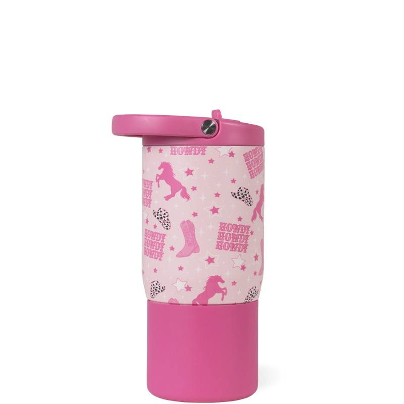 Cowgirl HydroJug 14 oz Sport Kids Water Bottle
