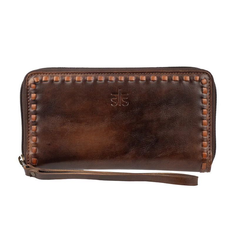 BANDERA Chocolate Berkley Bifold Wristlet