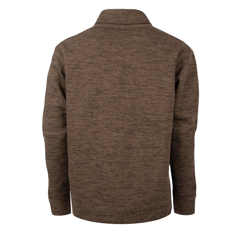 OLATHE PULLOVER HEATHER CHOCOLATE