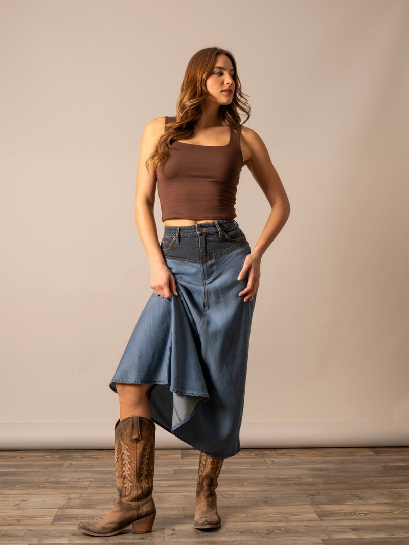 Kimes Ladonna Denim Skirt