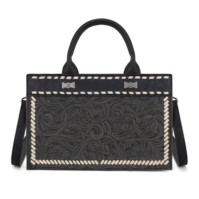 Montana West Tooled Collection Tote/Crossbody