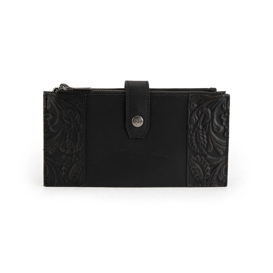 Montana West Genuine Leather Bi-Fold Wallet/Card Organizer