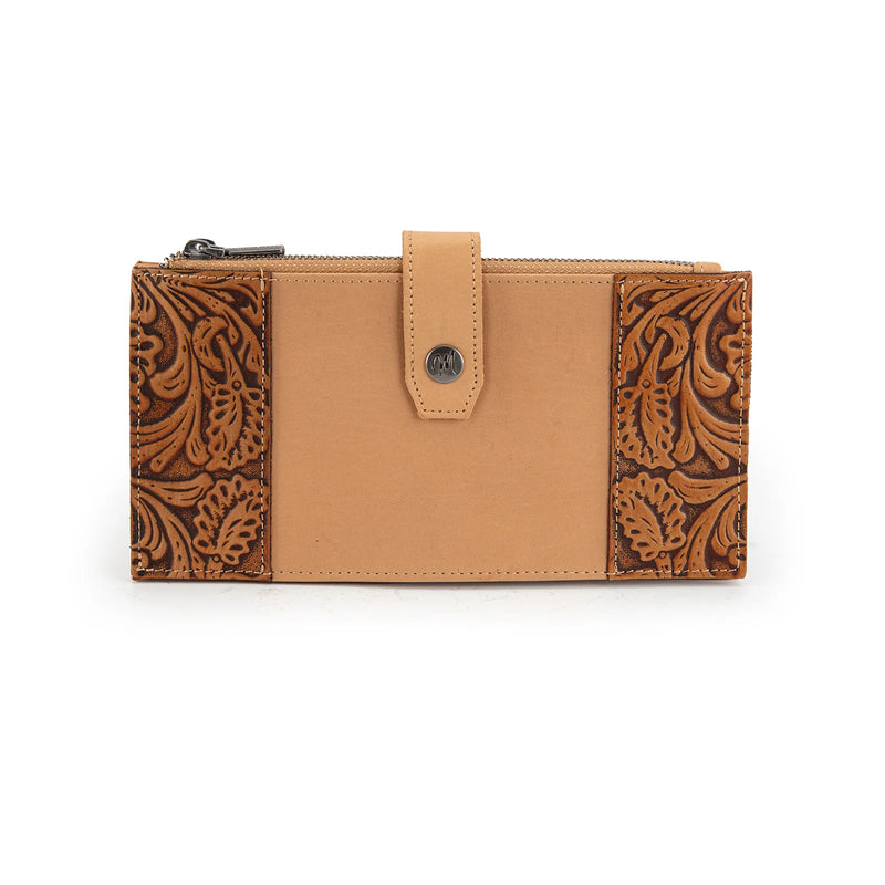 Montana West Genuine Leather Bi-Fold Wallet/Card Organizer
