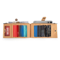 Montana West Genuine Leather Bi-Fold Wallet/Card Organizer