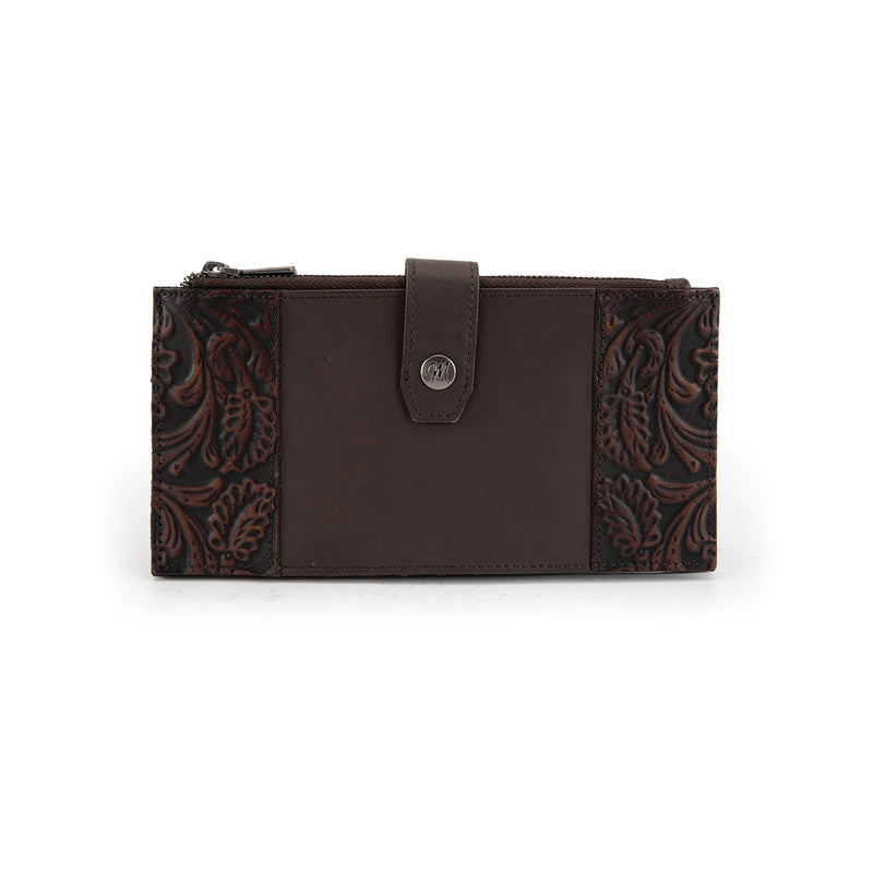 Montana West Genuine Leather Bi-Fold Wallet/Card Organizer