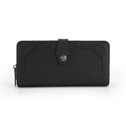 Montana West Genuine Leather Bi-Fold RFID Protected Wallet