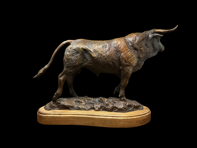 "Ready to Rumble" Bronze by Dave Hodges