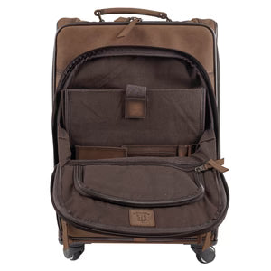COWHIDE ROLLING SUITCASE