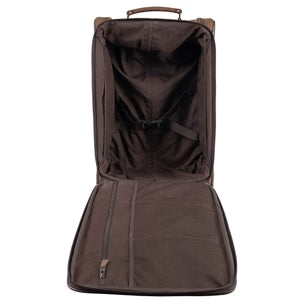 COWHIDE ROLLING SUITCASE
