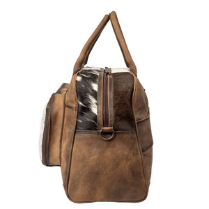 COWHIDE CARRY ON