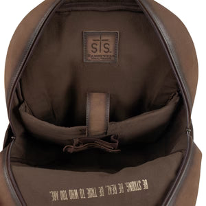 COWHIDE WHITNESS BACKPACK
