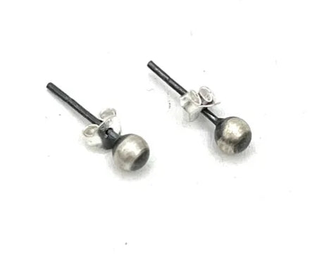 Sterling Silver Bead Earrings