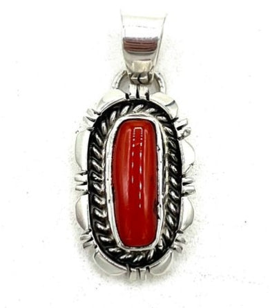 Red Coral Pendant