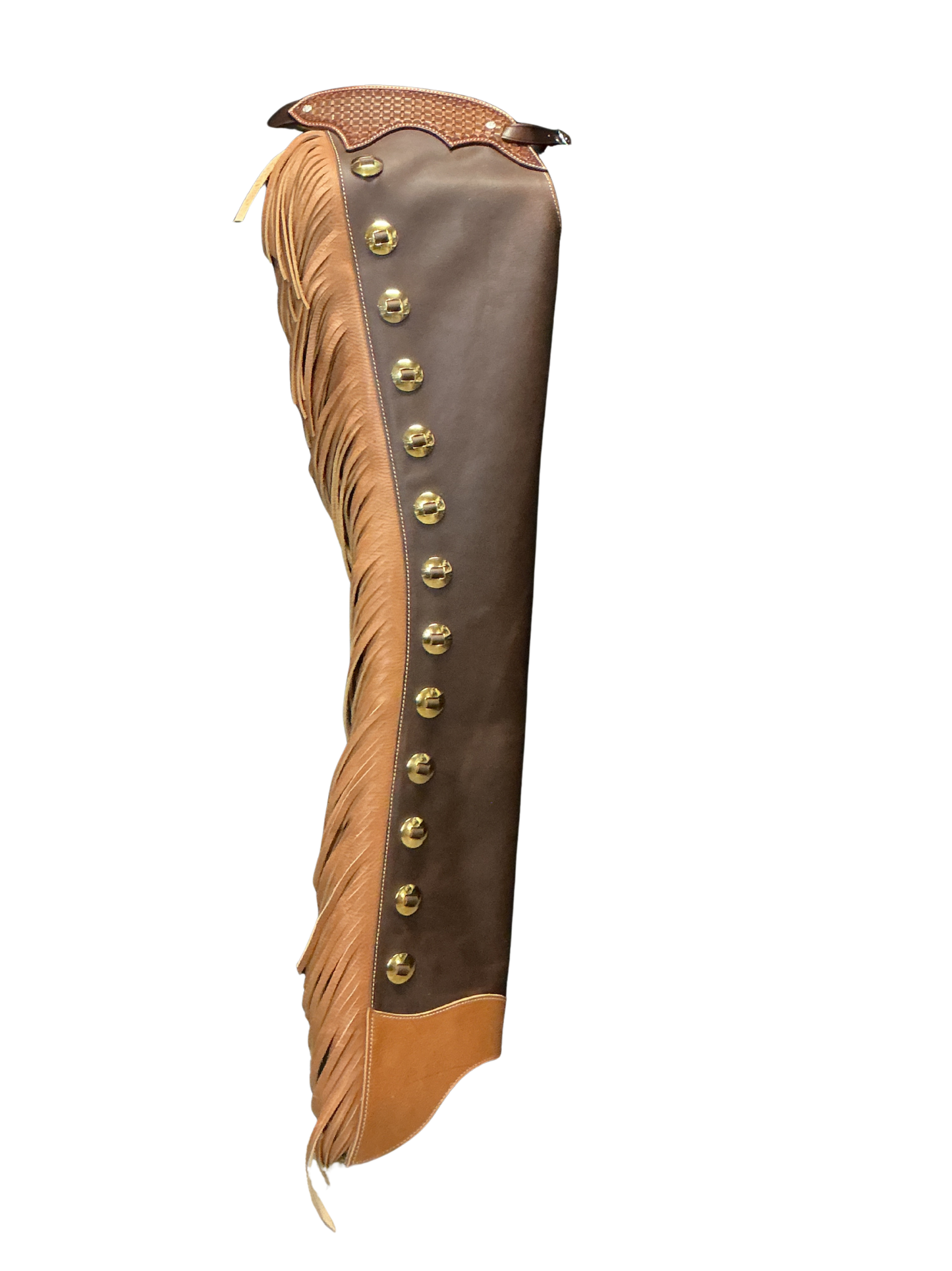 Brown/Light Brown w/Conchos