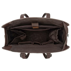 Trinity Ranch Genuine Cowhide Carry-All Cowhide Concealed Carry Large Tote
