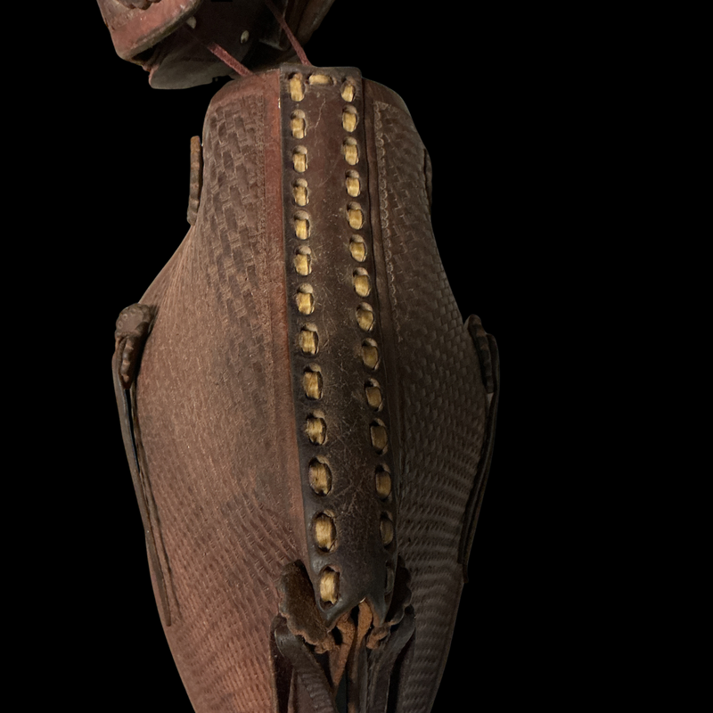 Dunshee Basket Stamped Eagle Beak Tapaderos